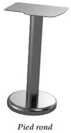 Pied rond Major STYLE 250 PIED-ROND-STYLE-250
